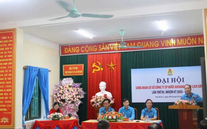 Công đoàn cơ sở Công ty CP Nước khoáng và Du lịch Sơn Kim...